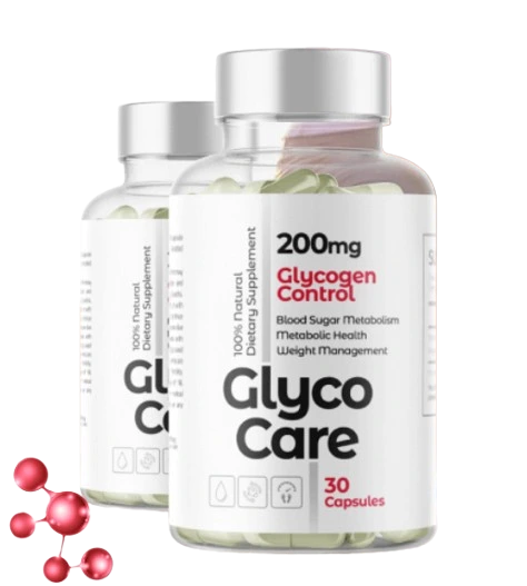 Glyco Care™ bottle – natural supplement for blood sugar and pressure support