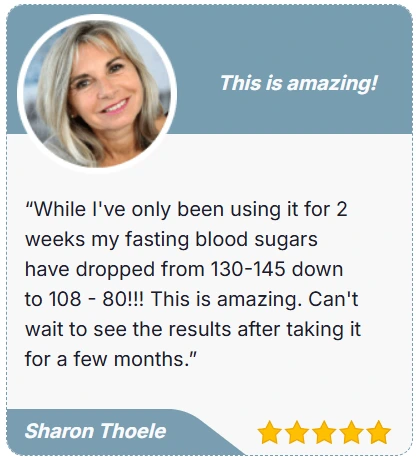 Happy individual experiencing balanced blood sugar levels